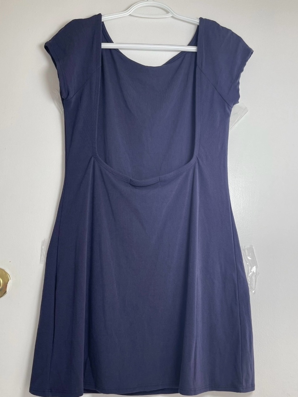 FP BEACH Women’s Navy Backless Mini Dress Cap Sleeveles Size Medium NWT - Picture 3 of 9